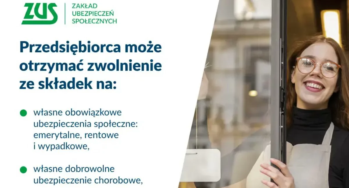 Wakacje od składek ZUS dla przedsiębiorcy