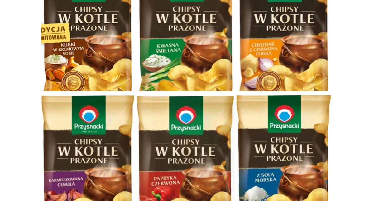 Uwaga: chipsy zanieczyszczone olejem termalnym!