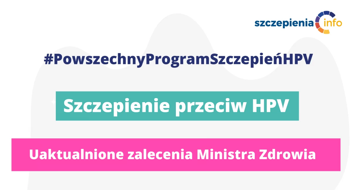 Szczepienia przeciw HPV - rozszerzenie programu