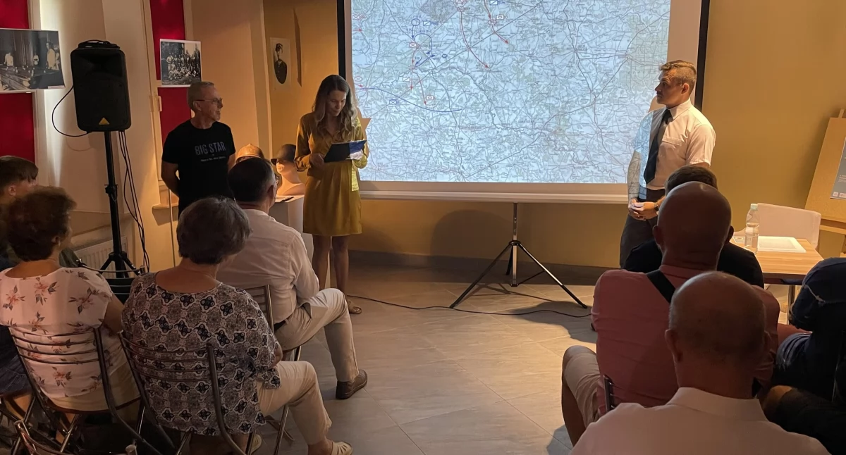O udziale Suwalskiej BK w bitwie o Zambrów mówili dr Łukasz Radulski i Jarosław Strenkowski [FOTO]