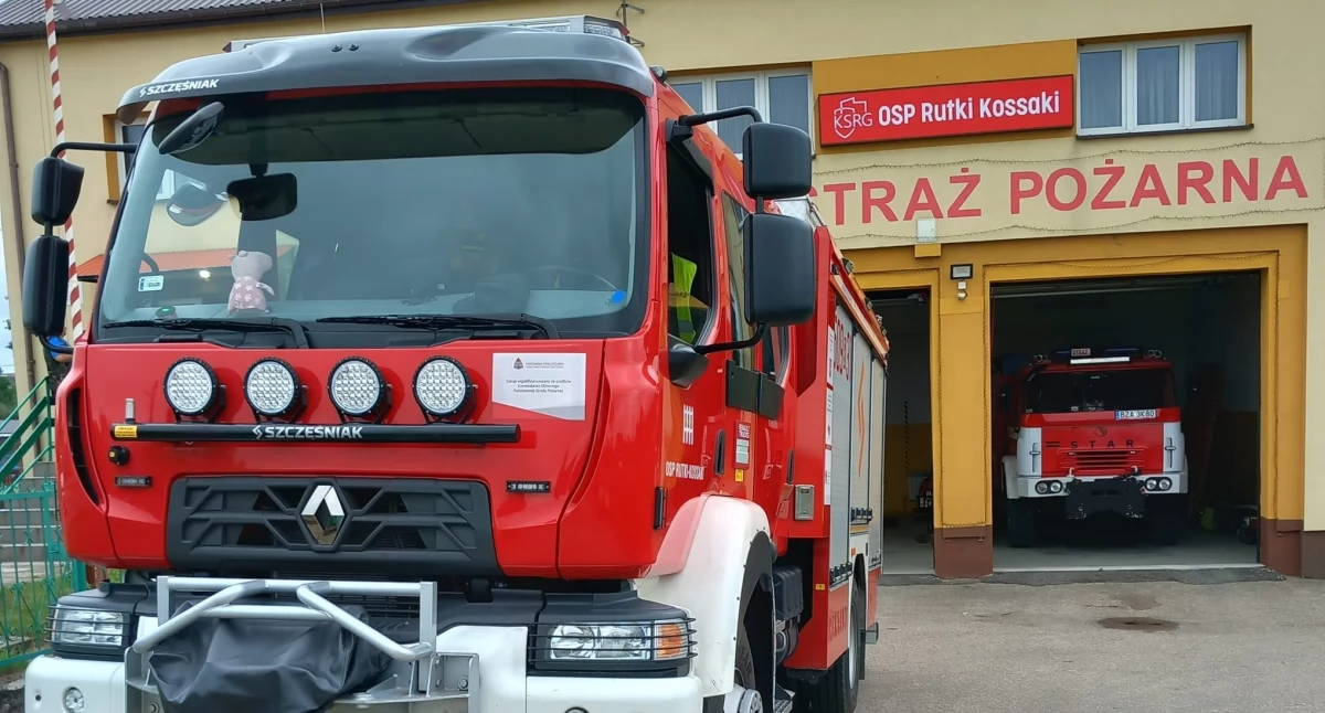OSP Rutki-Kossaki rozpoczyna zbiórkę darów dla powodzian