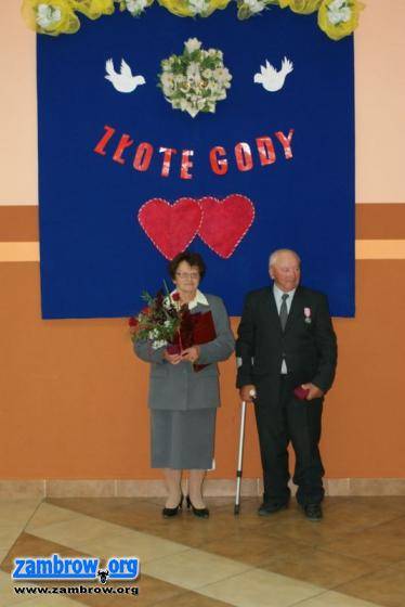 32 pary małżeńskie z Gminy Szumowo świętowały złote gody