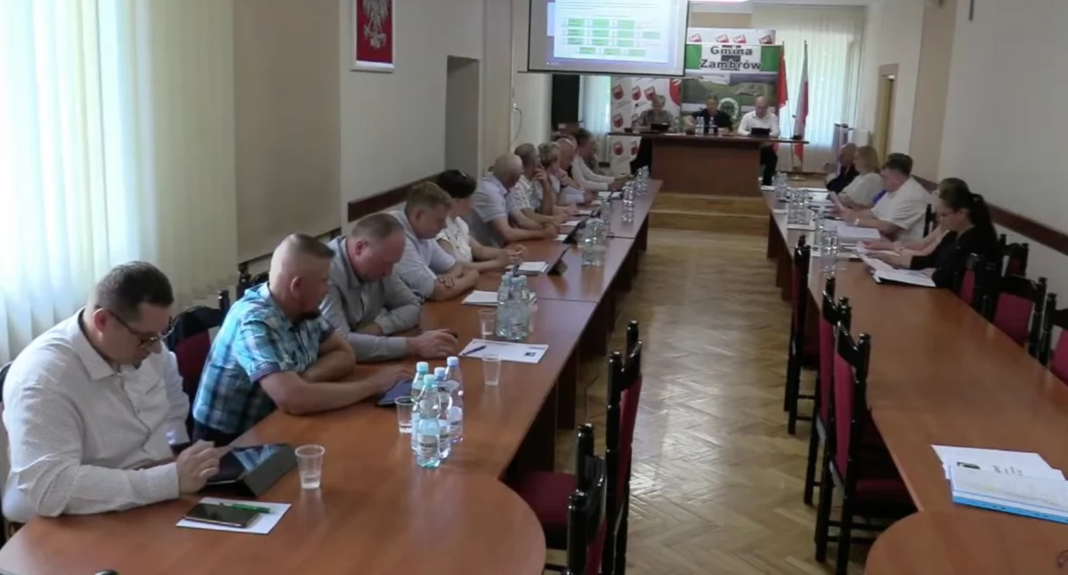 IV sesja Rady Gminy Zambrów - TRANSMISJA NA ŻYWO