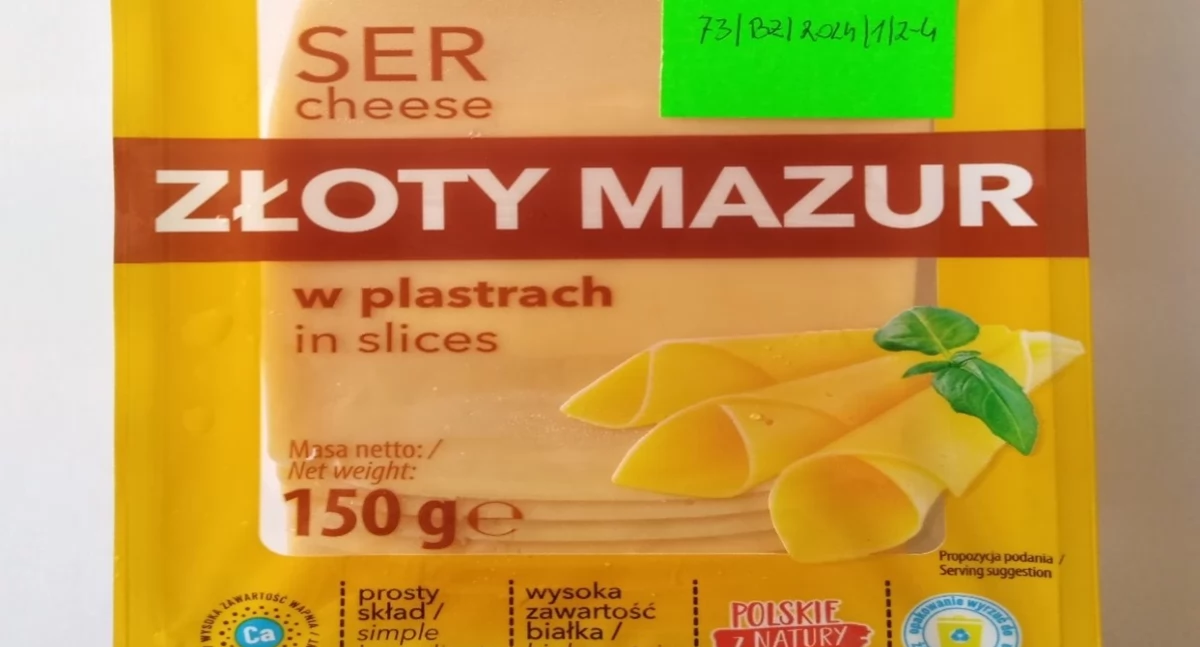 UWAGA: bakterie Salmonelli w partii sera żółtego 