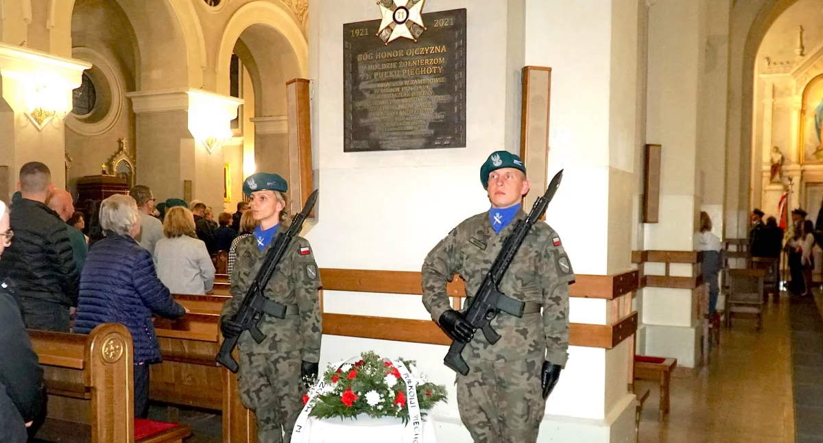 Zambrowianie upamiętnili święto pułkowe 71. Pułku Piechoty [FOTO+VIDEO]