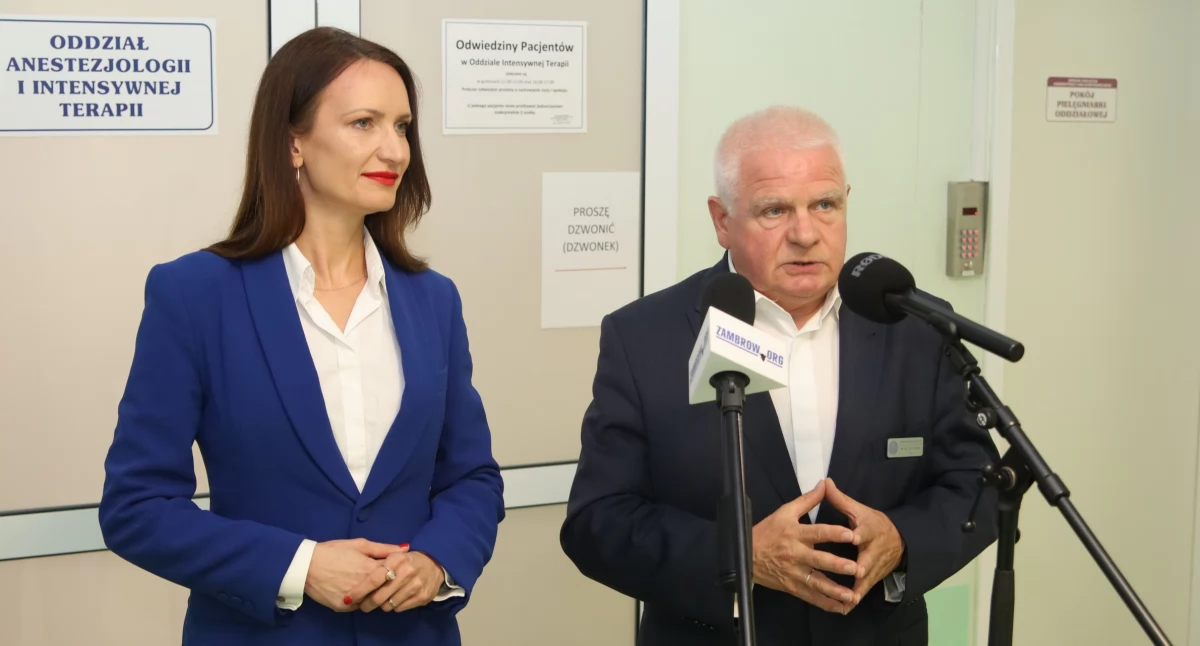 Doposażenie SOR oraz pracowni diagnostycznych w Szpitalu Powiatowym w Zambrowie [FOTO+VIDEO]
