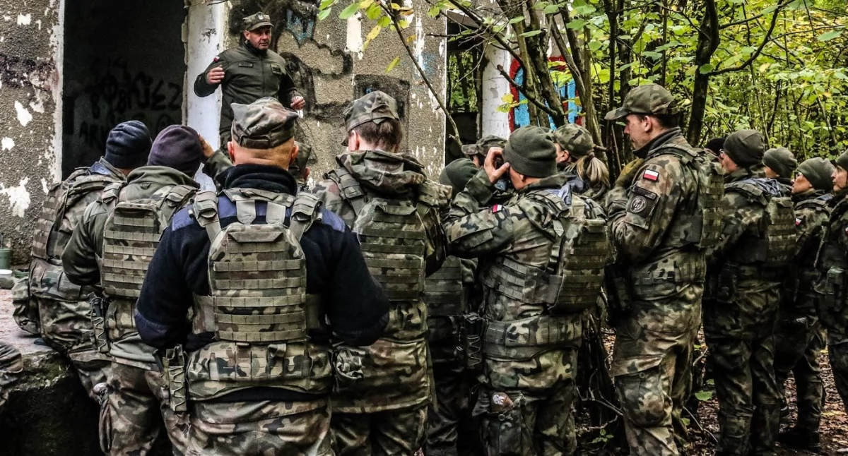 Kompania dowodzenia 1.PBOT spędziła weekend na intensywnym szkoleniu
