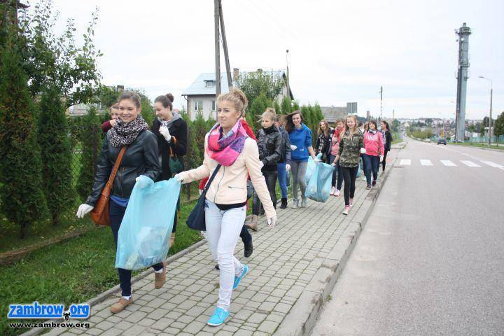 155 worków śmieci
