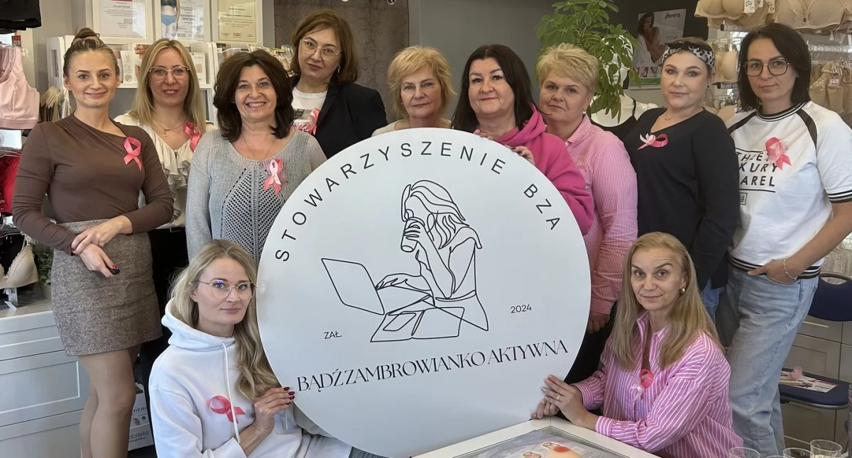Różowy Październik ze Stowarzyszeniem BZA [FOTO]