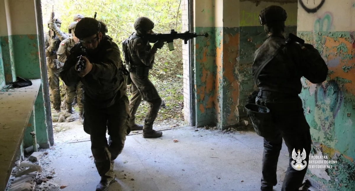 12. Batalion obrony pogranicza z Suwałk szlifował swoje umiejętności