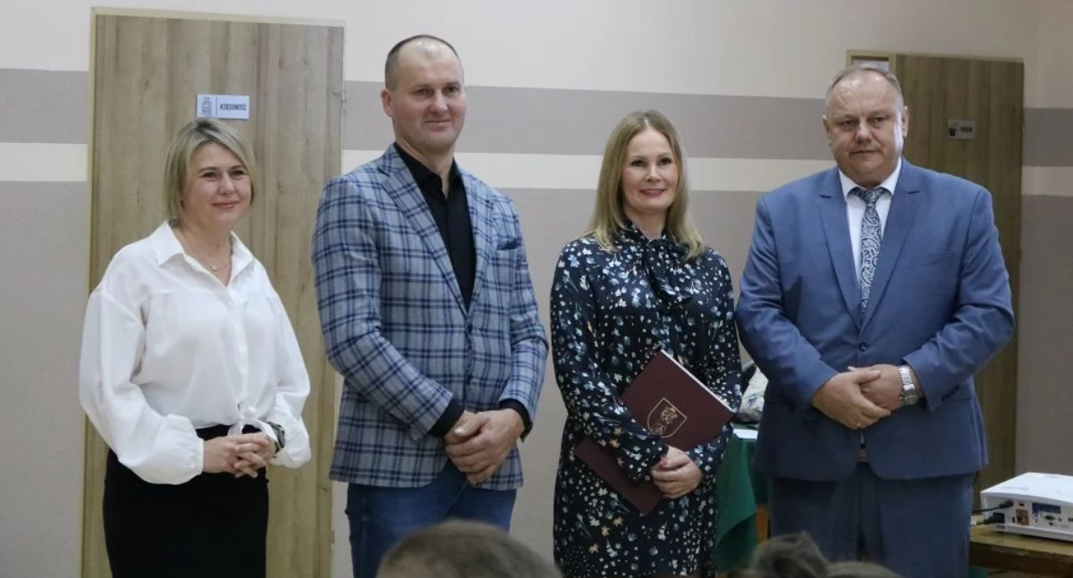 Wójt Gminy Szumowo złożył podziękowania KGW oraz Ewie i Arkadiuszowi Bączykom [FOTO]