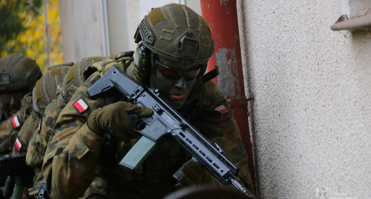 15. batalion lekkiej piechoty z Dąbrowy Moczydeł ćwiczył działania w terenie zurbanizowanym