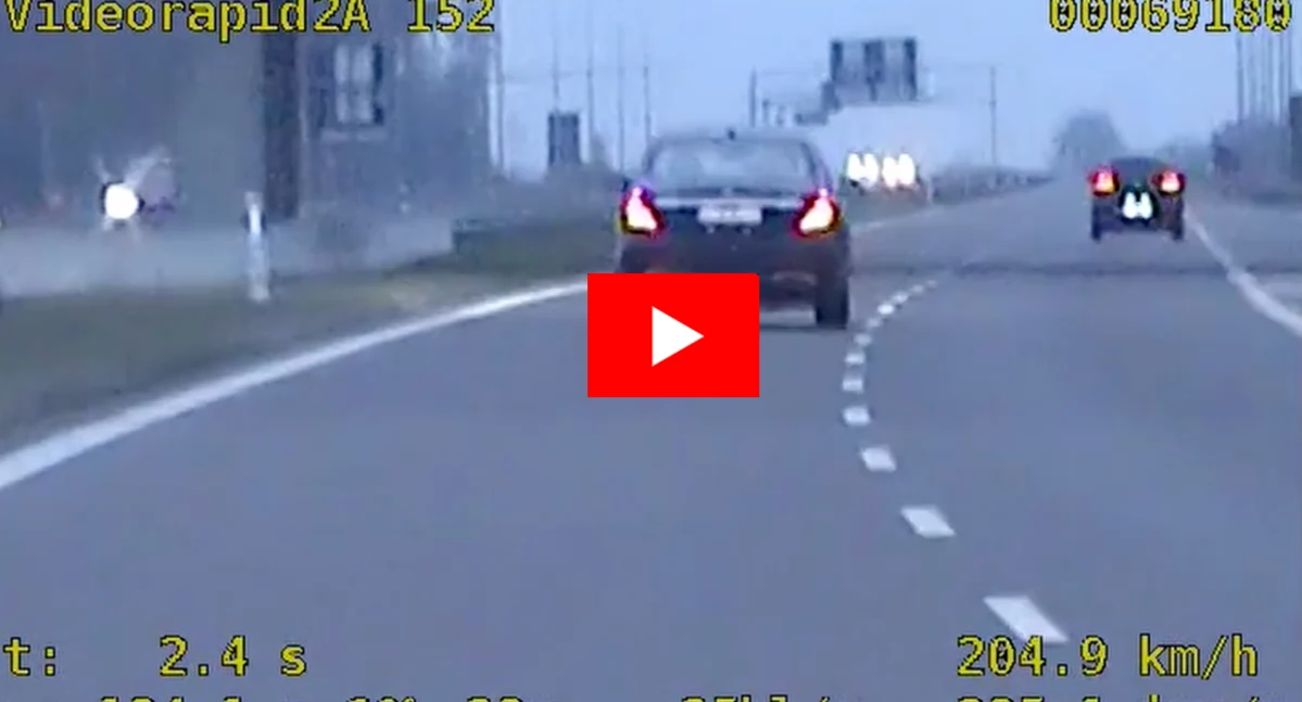 Po 5 tys. mandatu i 15 punktów karnych. Oboje ukarani za przekroczenie prędkości [VIDEO]