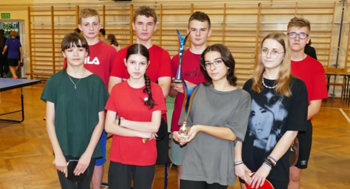 Powiatowe Igrzyska Młodzieży Szkolnej w tenisie stołowym [FOTO]