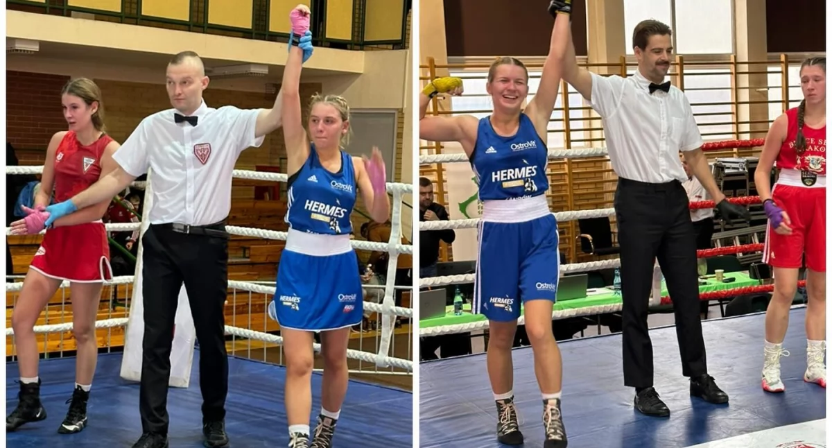 Zawodnicy zambrowskiego klubu bokserskiego Hermes Boxing walczą na Międzynarodowym Pucharze Polski w Boksie [FOTO]
