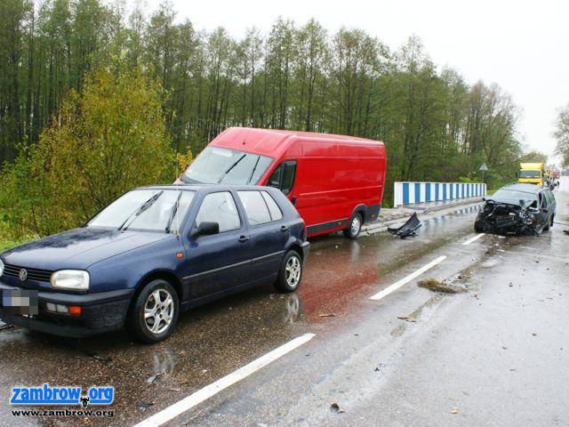 Karambol na Łomżyńskiej