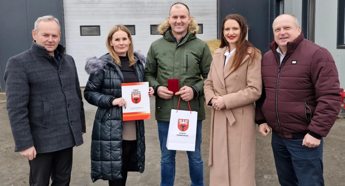 Ewa i Arkadiusz Bączykowie nagrodzeni za osiągnięcia w rolnictwie [FOTO]