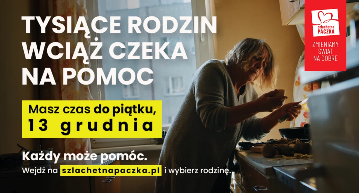 Brakuje darczyńców. Tysiące rodzin ze Szlachetnej Paczki może zostać bez pomocy