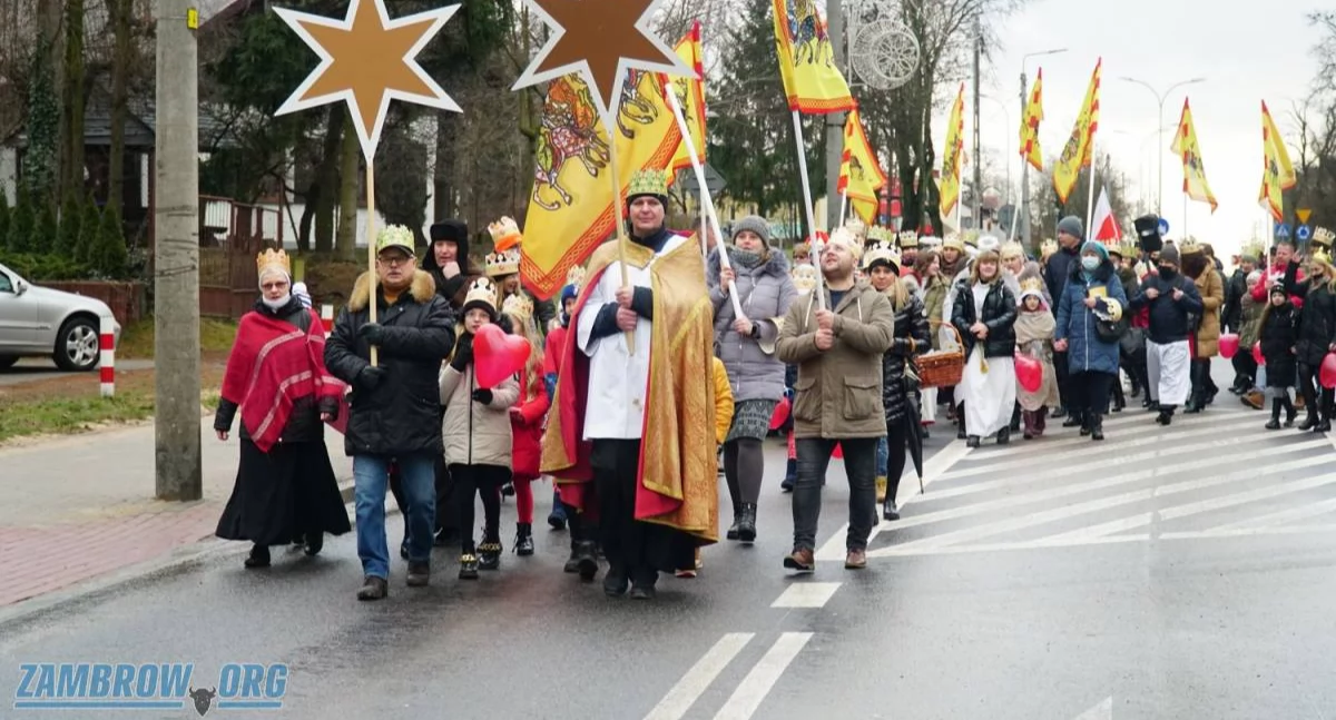 Orszak Trzech Króli przejdzie ulicami Zambrowa