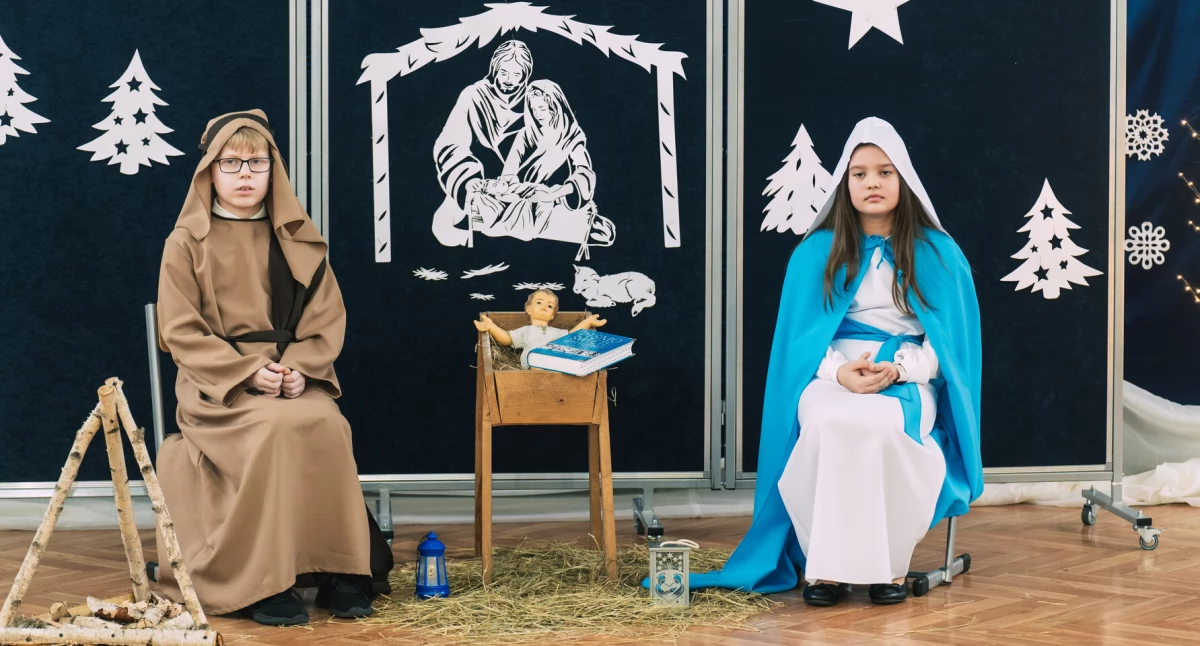 Jasełka w Szkole Podstawowej w Kołakach Kościelnych [FOTO]