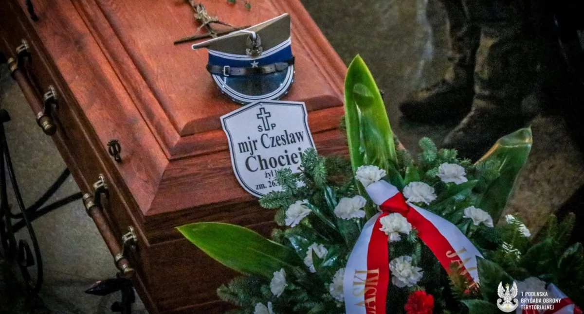 Terytorialsi pożegnali mjr. Czesława Chocieja