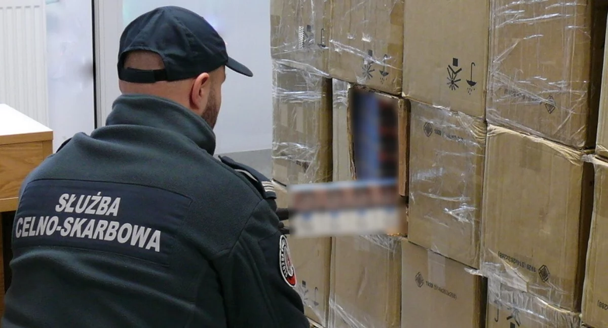 Podlaska KAS udaremniła przemyt białoruskich papierosów