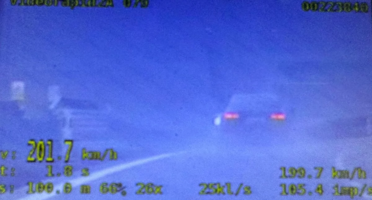 Jechał 201 km/h na krajowej S8
