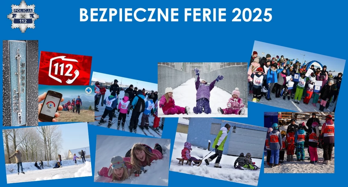 Bezpieczny i aktywny zimowy wypoczynek na ferie 2025