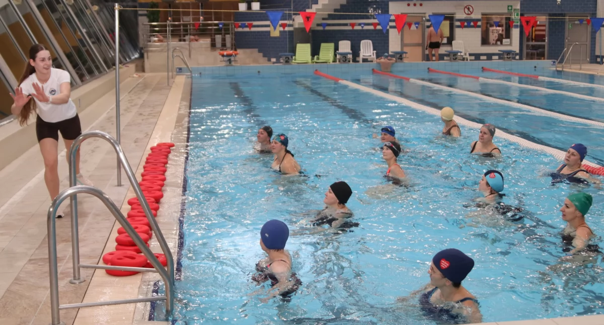 Aqua Fitness w Zambrowie w ramach 33. Finału Wielkiej Orkiestry Świątecznej Pomocy [FOTO+VIDEO]