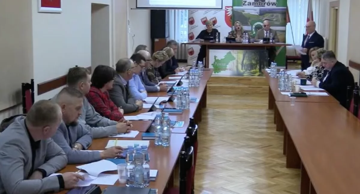 VII sesja Rady Gminy Zambrów - TRANSMISJA NA ŻYWO