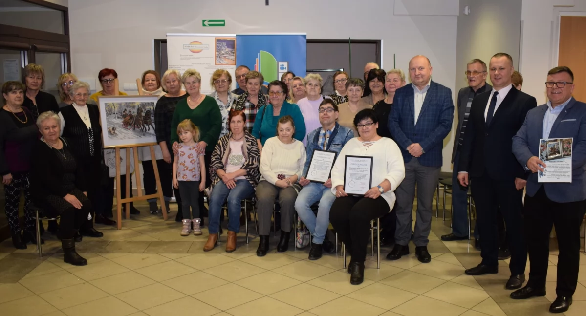 Wernisaż wystawy haftu krzyżykowego Pracowni haftu Igiełka w Szepietowie [FOTO]