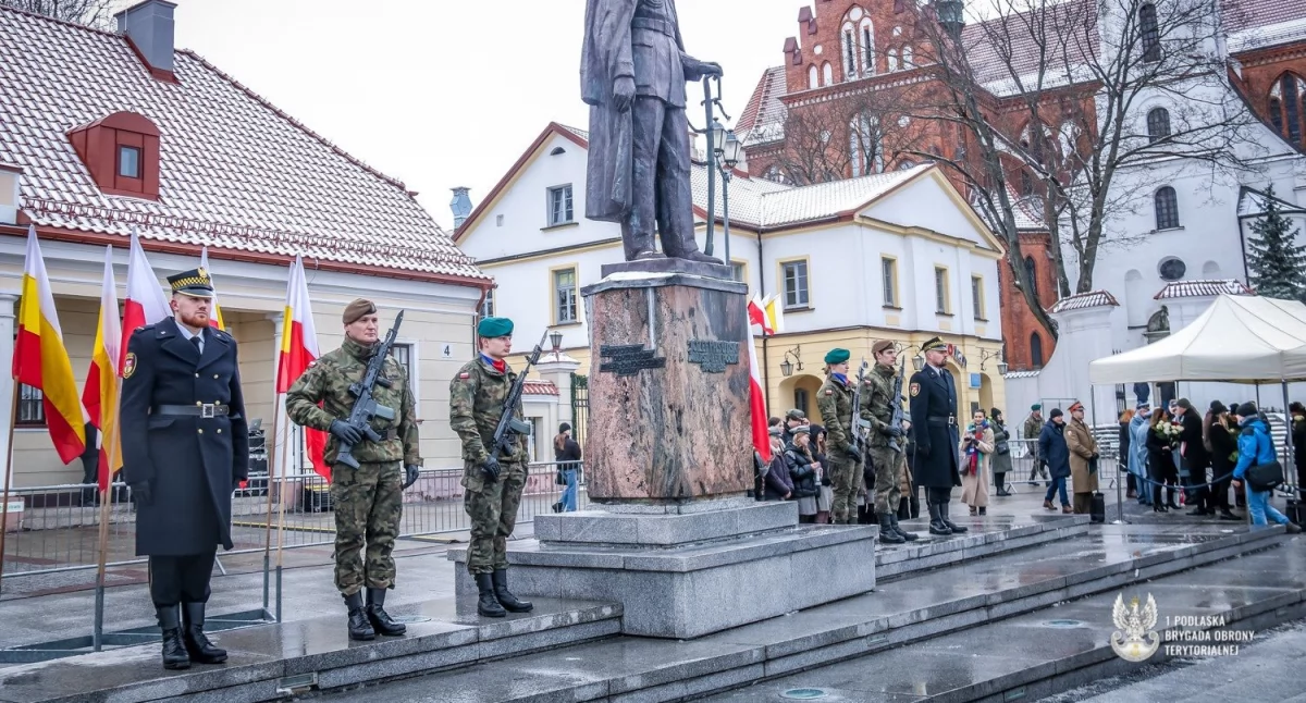 Terytorialsi uczcili 106. rocznicę odzyskania niepodległości przez Białystok [FOTO]
