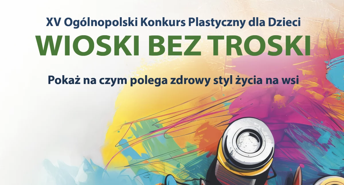 „Wioski bez troski” - KRUS ogłosił konkurs plastyczny dla dzieci