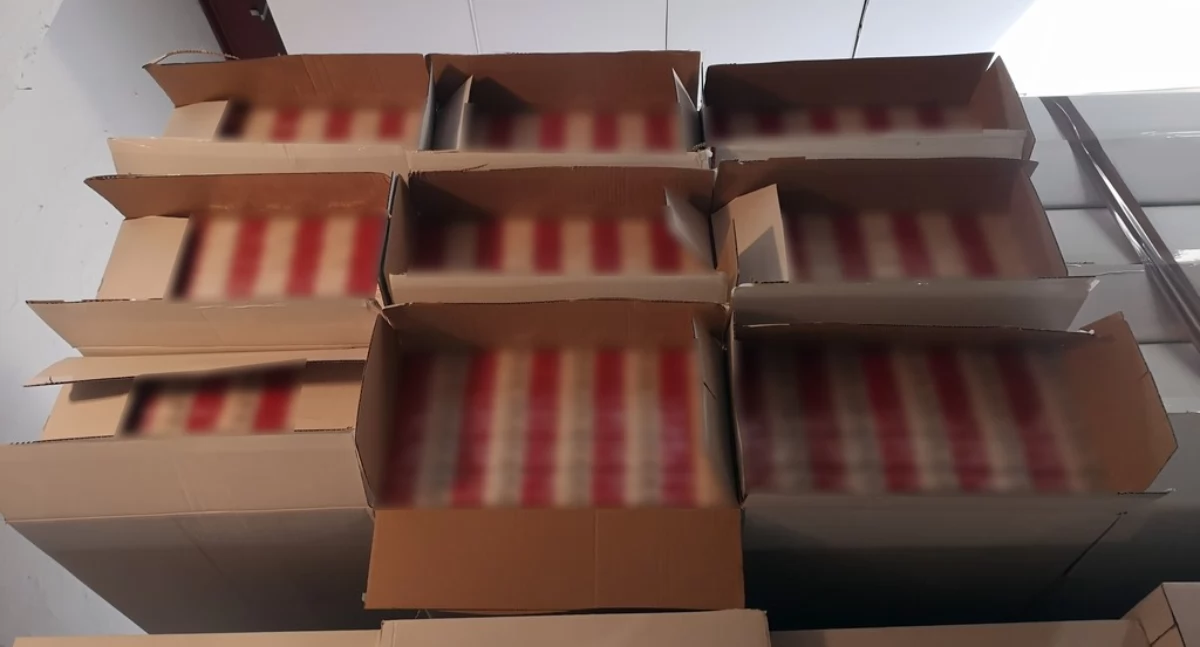 Nielegalne papierosy warte prawie 9 mln zł przejęli funkcjonariusze KAS [FOTO+VIDEO]