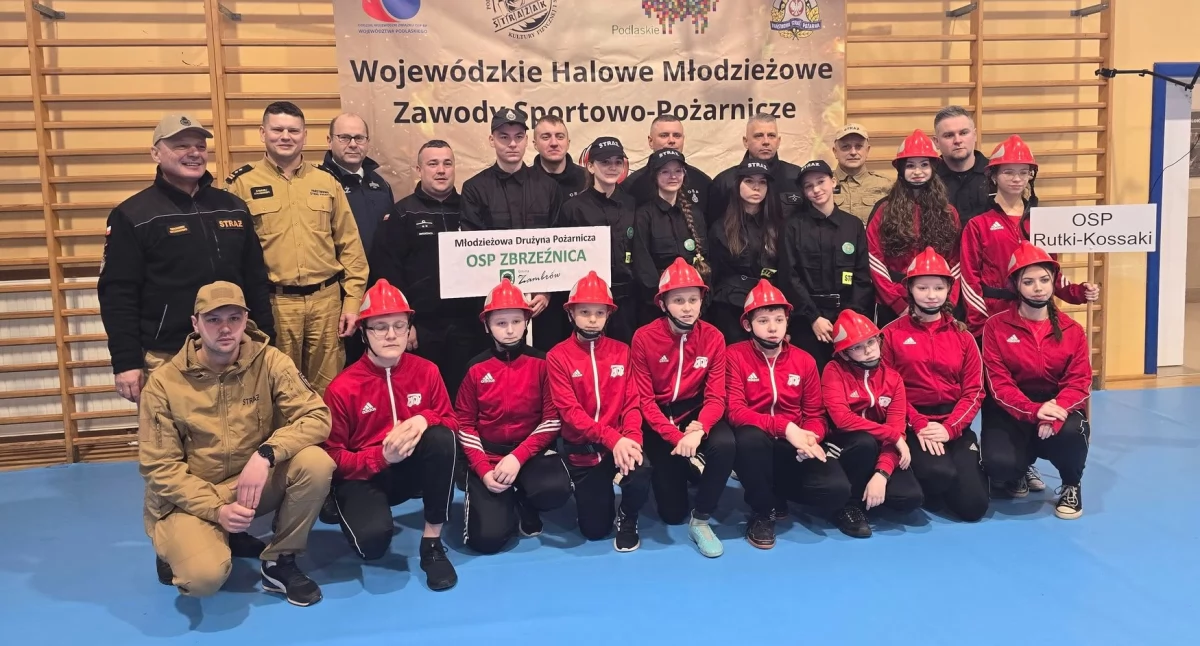 Trzy drużyny młodzieżowe reprezentowały powiat zambrowski podczas wojewódzkich zawodów sportowo-pożarniczych [FOTO]