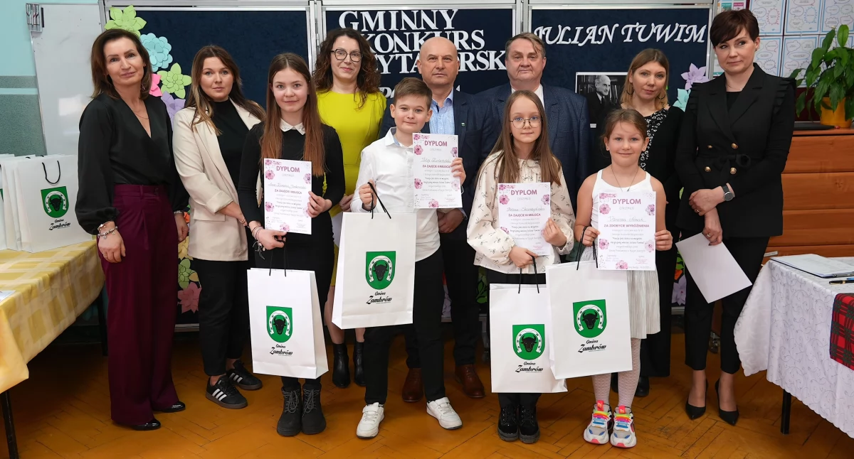 Gminny Konkurs Recytatorski w Szkole Podstawowej w Starym Skarżynie [FOTO]