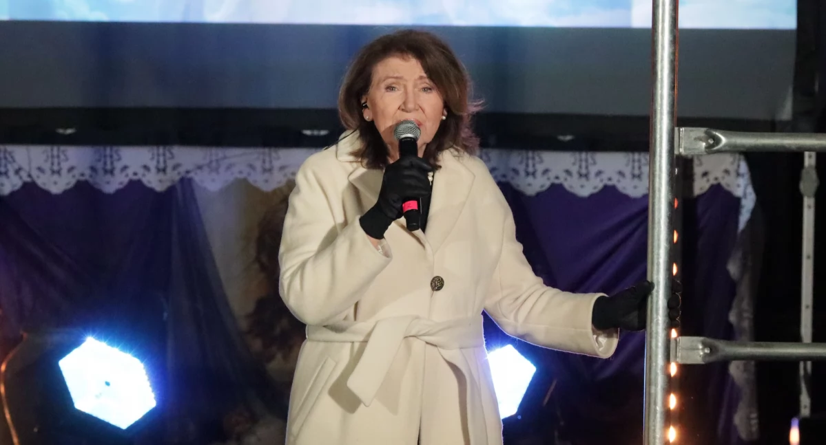 Halina Frąckowiak zaśpiewała w Zambrowie [FOTO+VIDEO]