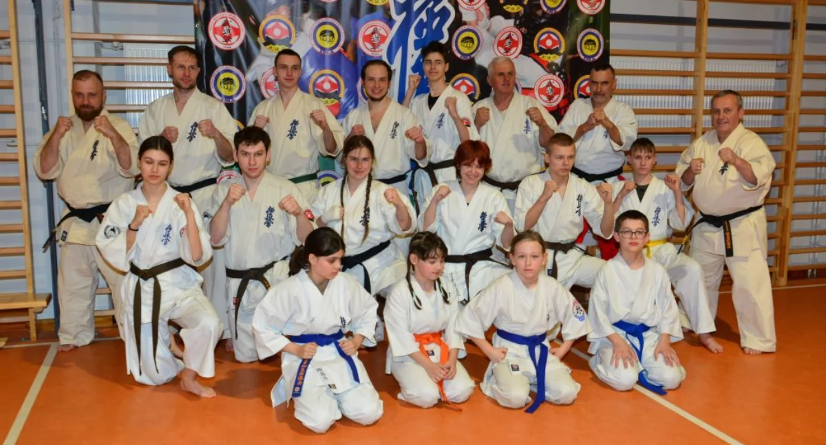 Nasi karatecy na seminarium Karate Kyokushin Polskiej Federacji Sztuk Walki Budokai