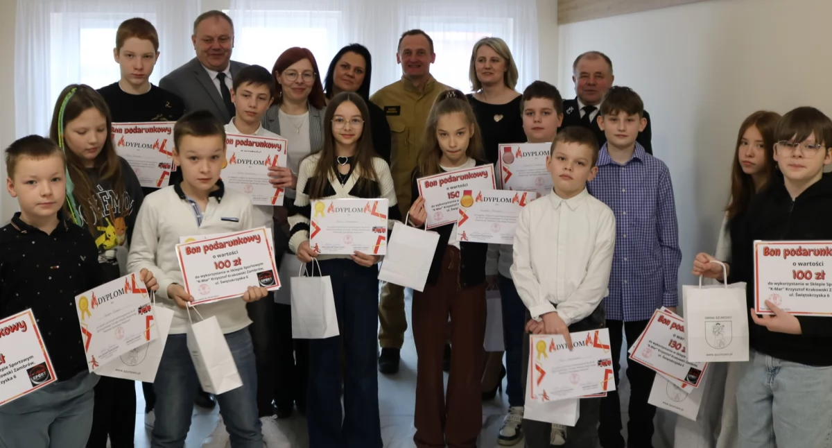 Eliminacje XLVII OTWP „Młodzież zapobiega pożarom” w gminie Szumowo [FOTO]