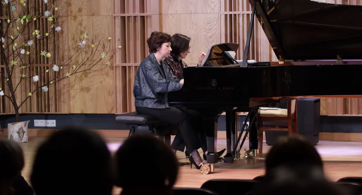 Ravel Piano Duo - Agnieszka Kozło i Katarzyna Ewa Sokołowska wystąpiły w Zambrowie [FOTO+VIDEO]