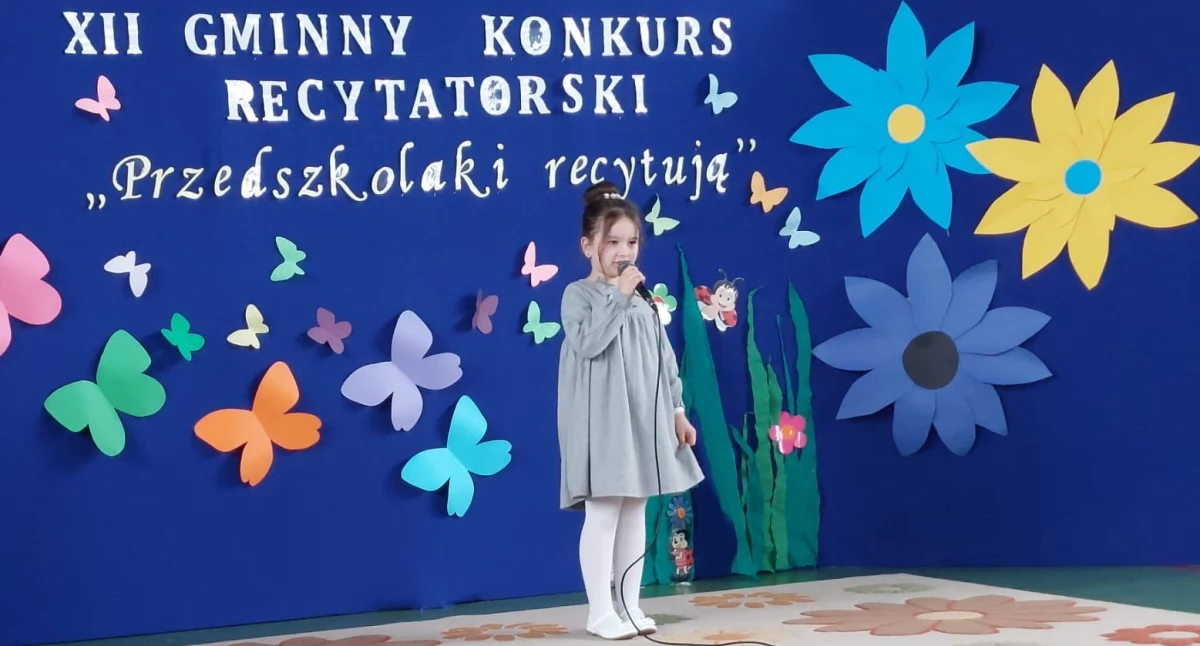 Znamy laureatów XII Gminnego Konkursu Recytatorskiego „Przedszkolaki recytują” [FOTO]