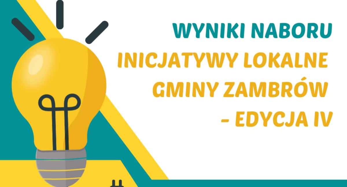 Inicjatywy lokalne Gminy Zambrów - znamy wyniki naboru IV edycji