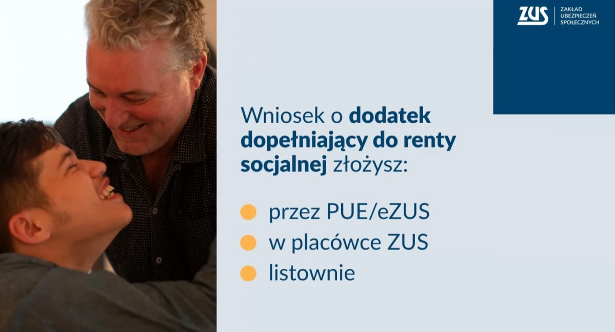 Od maja ZUS zacznie wypłacać dodatek dopełniający do renty socjalnej