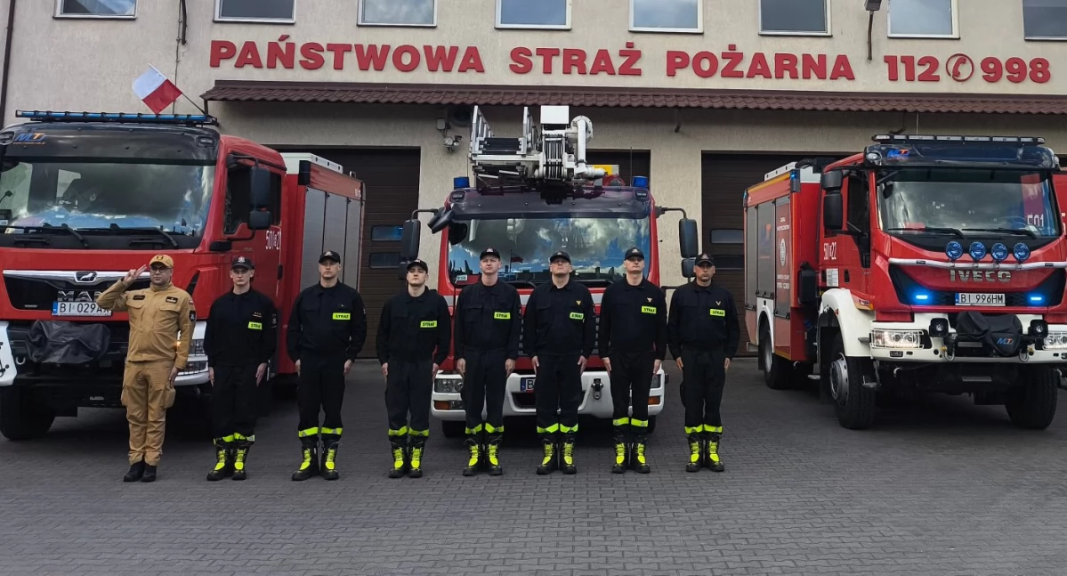 Strażacy oddali hołd tragicznie zmarłemu koledze