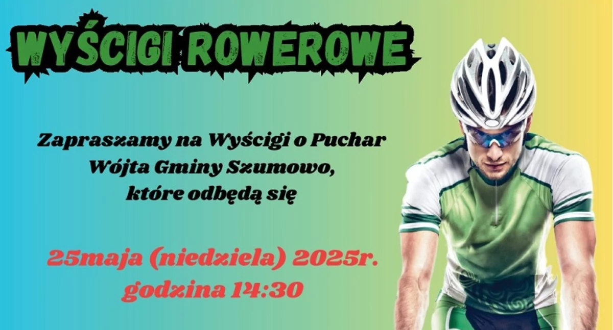 Niebawem Wyścigi Rowerowe o Puchar Wójta Gminy Szumowo