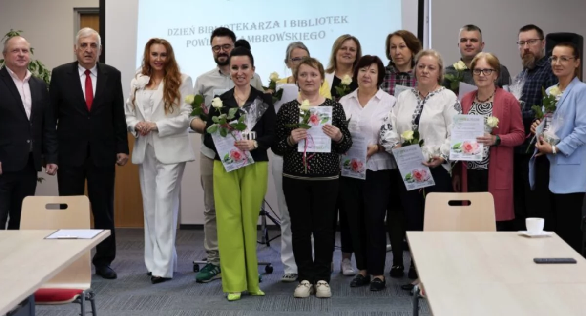 Powiatowy Dzień Bibliotekarzy po raz pierwszy w Zambrowie [FOTO]