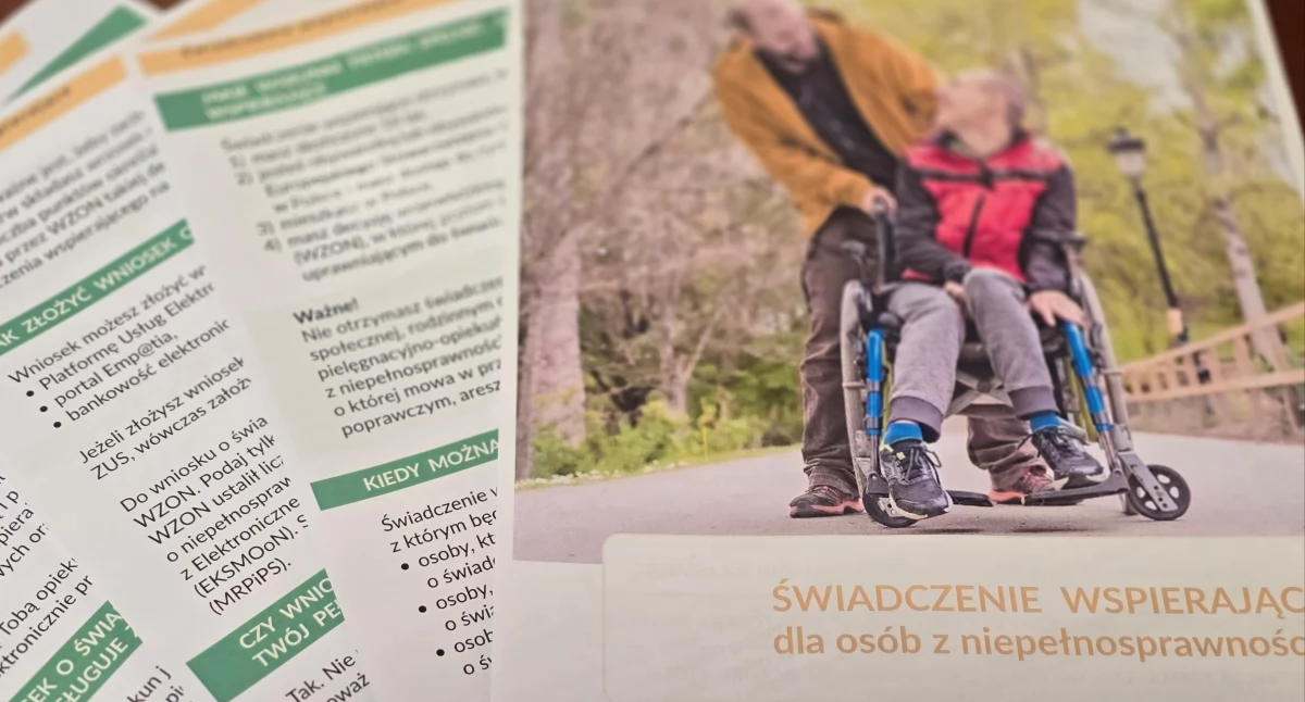 Świadczenie wspierające z ZUS-u dla dorosłych osób z niepełnosprawnością