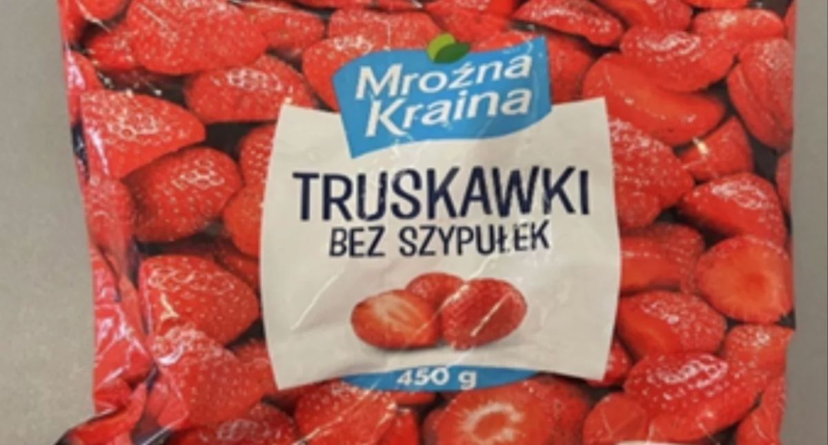 GIS: Salmonella w jednej partii mrożonych truskawek