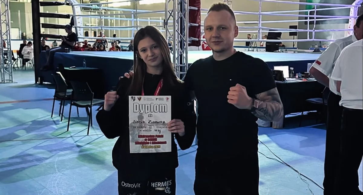 Nadia Żurawska brązową medalistką Mistrzostw Polski Młodziczek w Boksie 2025 [FOTO]