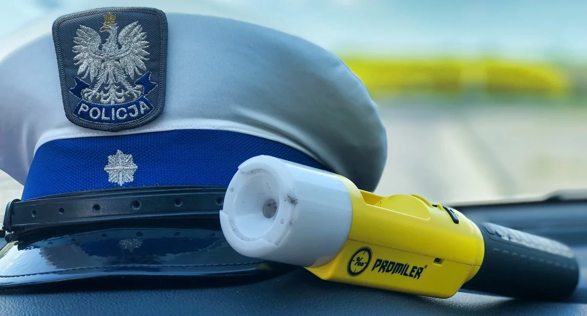 Nietrzeźwy kierowca spowodował kolizję
